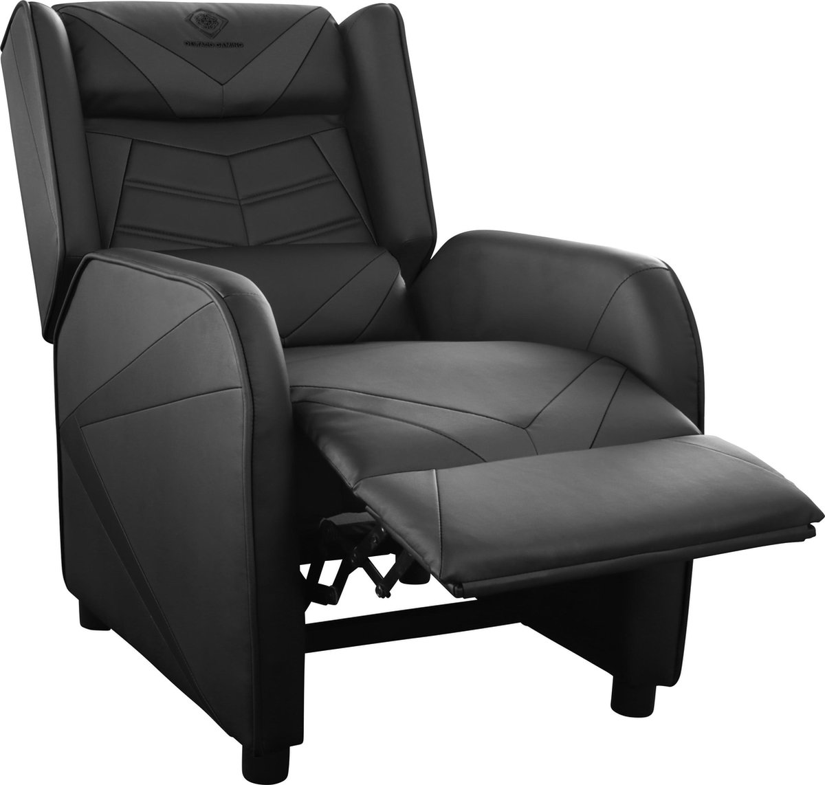 Deltaco DC420 - Gaming stoel - Fauteuil in Kunstleer met Armleuning - Zwart