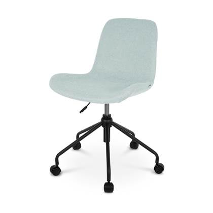 Nolon Nout-Fé bureaustoel lichtblauw - zwart onderstel