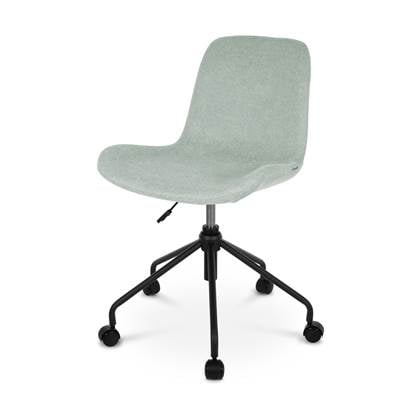 Nolon Nout-Fé bureaustoel zacht groen - zwart onderstel