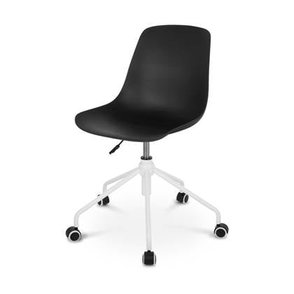Nolon Nout-Pip bureaustoel zwart - wit onderstel