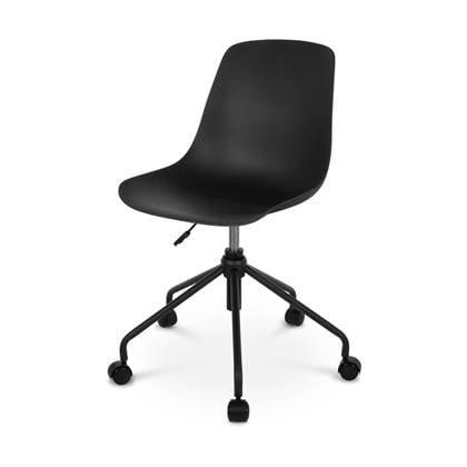 Nolon Nout-Pip bureaustoel zwart - zwart onderstel