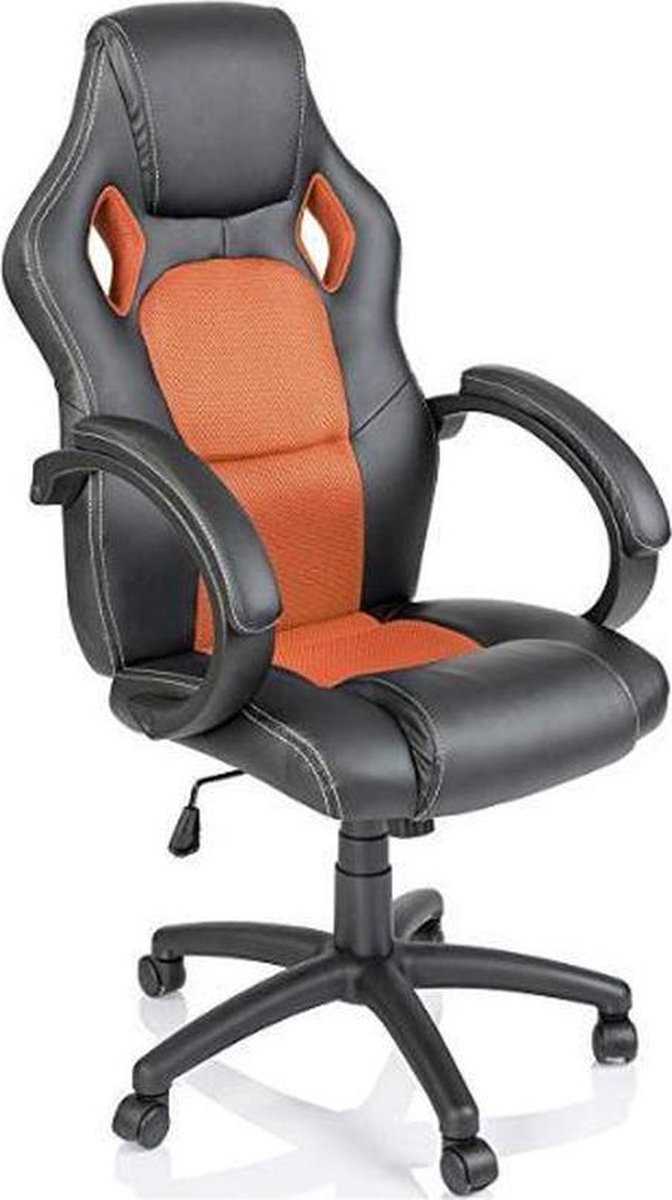 Sens Design Premium Gaming Chair - Game stoel - Bureaustoel - Oranje