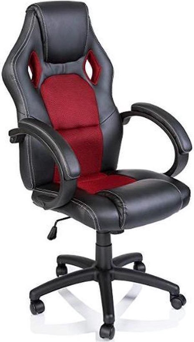 Sens Design Premium Gaming Chair - Game stoel - Bureaustoel - Rood