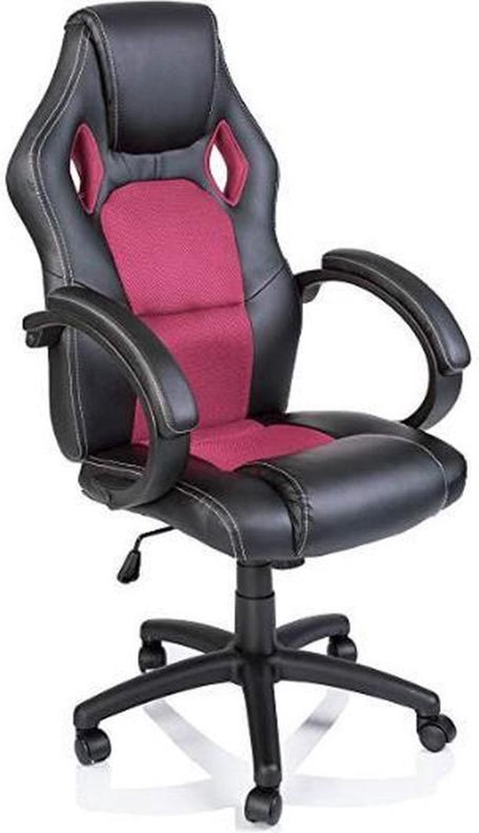 Sens Design Premium Gaming Chair - Game stoel - Bureaustoel - Roze