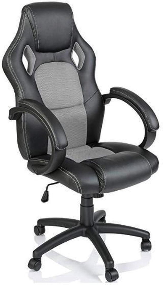Sens Design Premium Gaming Chair - Game stoel - Bureaustoel - Zilver