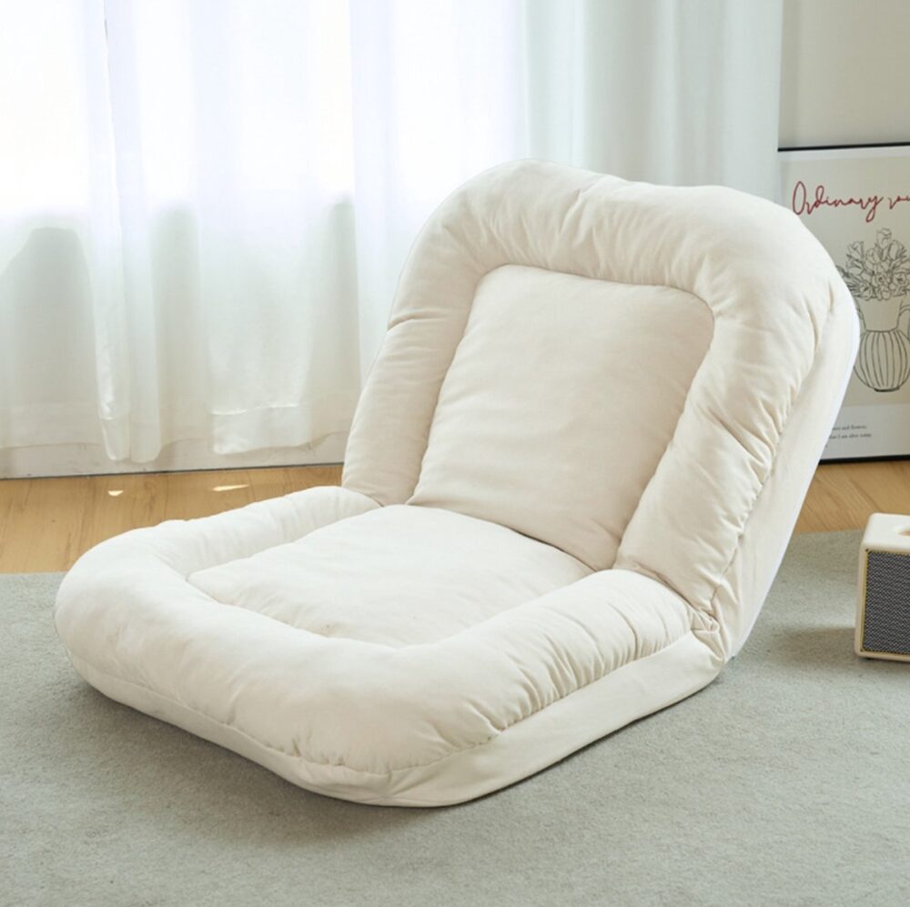 Lounge Fauteuil Offwhite - Vloerstoel - Game stoel